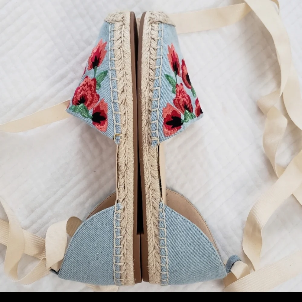 Jessica Simpson Fippo Espadrille Flats size 7